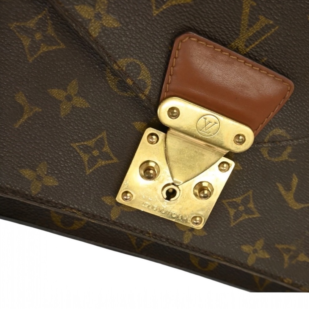AUTHENTIC LOUIS VUITTON VINTAGE MONOGRAM MONCEAU 28 HANDBAG-NEVER WORN - Picture 5 of 13